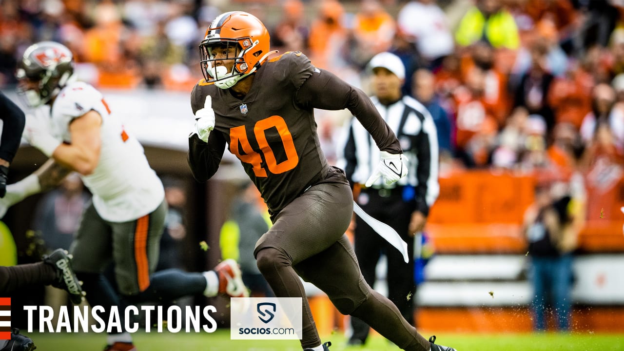 Browns sign LB Jermaine Carter Jr. to active roster, add 2 players to