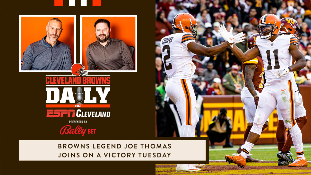 Cleveland Browns LEGEND Joe Thomas is officially a first ballot HALL OF  FAMER + Super Bowl picks 