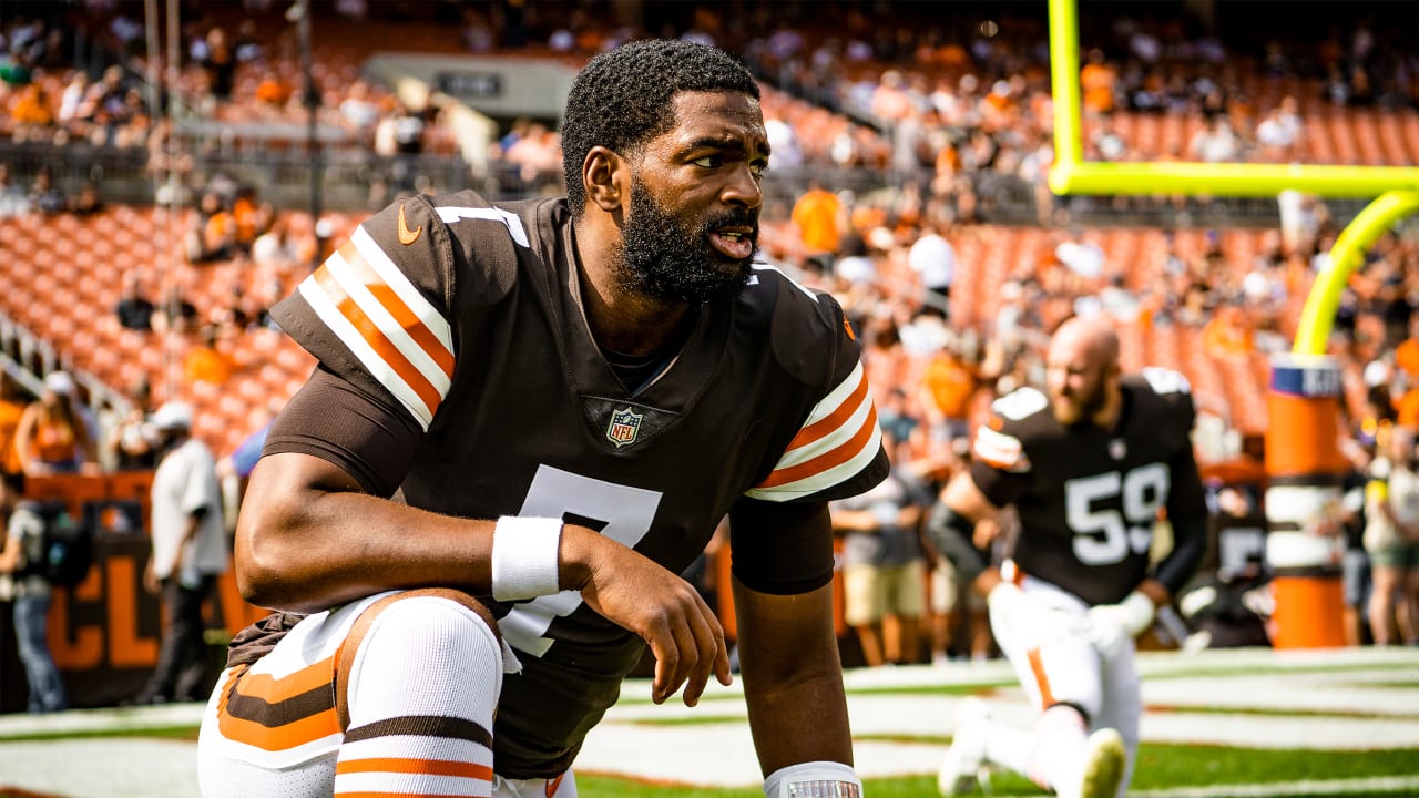 Jacoby Brissett is ready to lead the Browns one more time vs