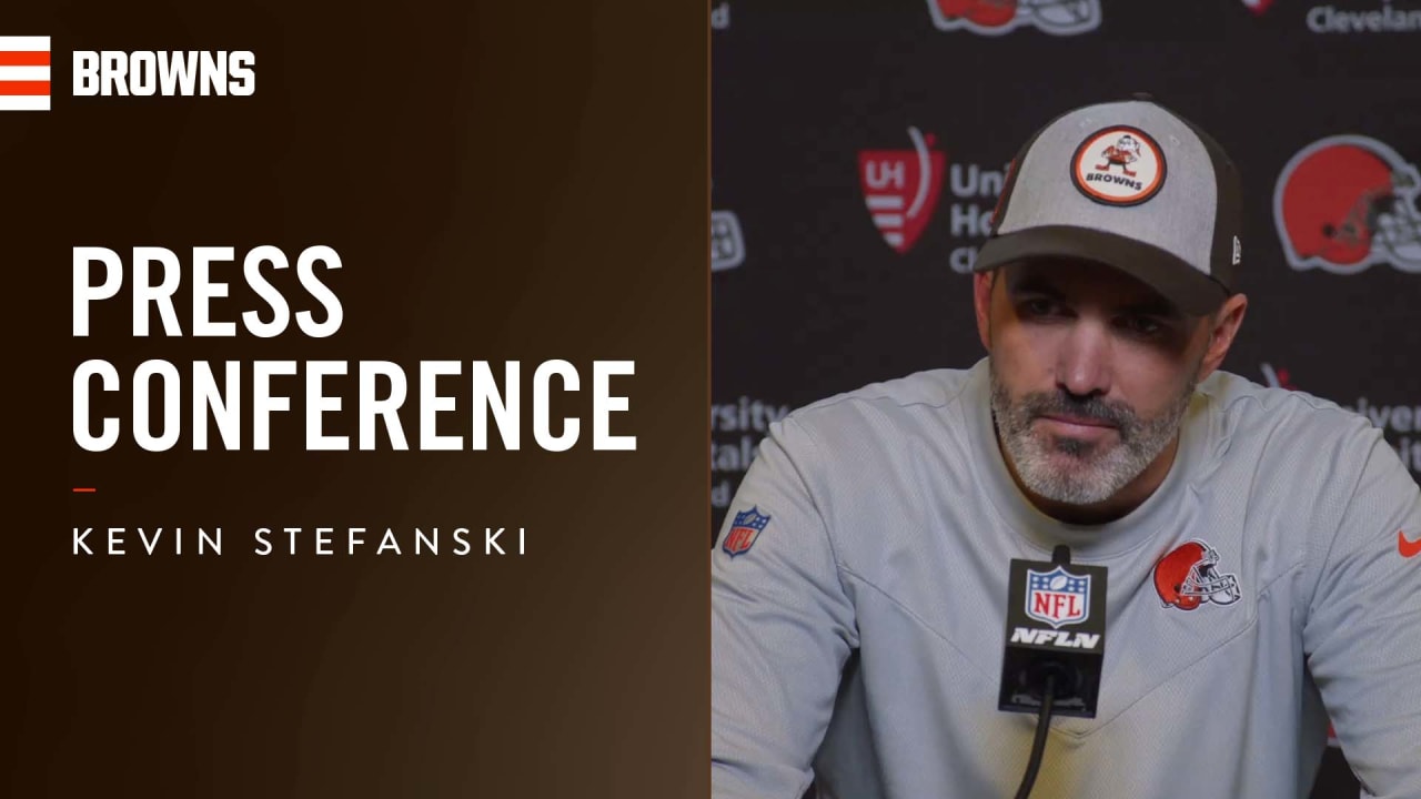 Kevin Stefanski Postgame Press Conference vs. Ravens