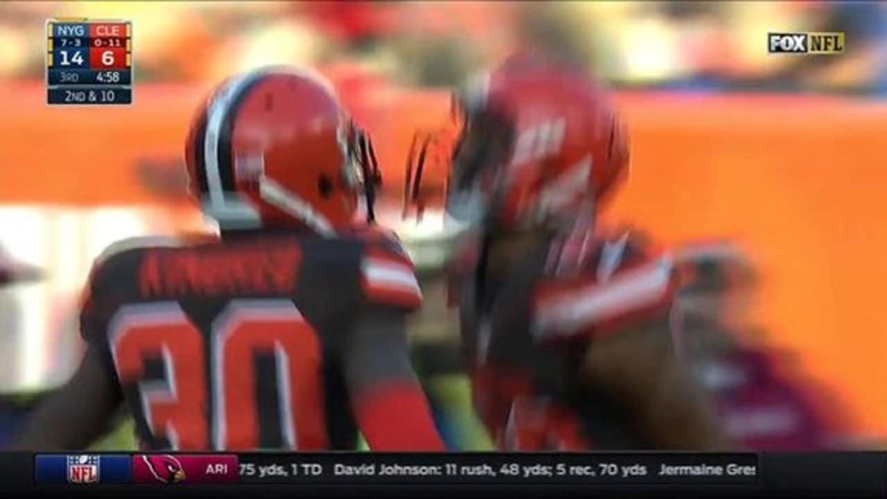 Briean BoddyCalhoun breaks up Giants connection