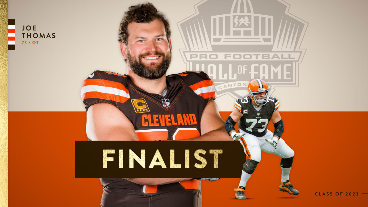 Joe Thomas named finalist for Pro Football Hall of Fame Class of 2023