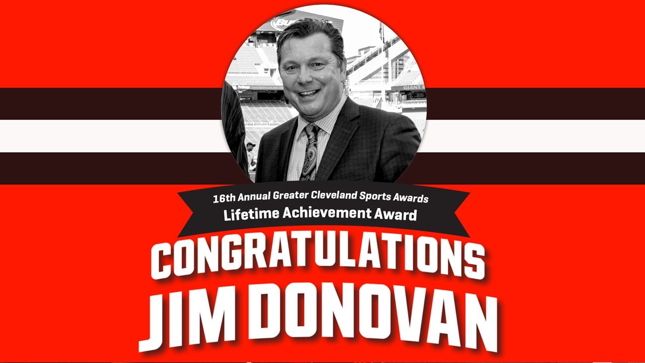 Jim Donovan, voice of the Cleveland Browns, announces leukemia