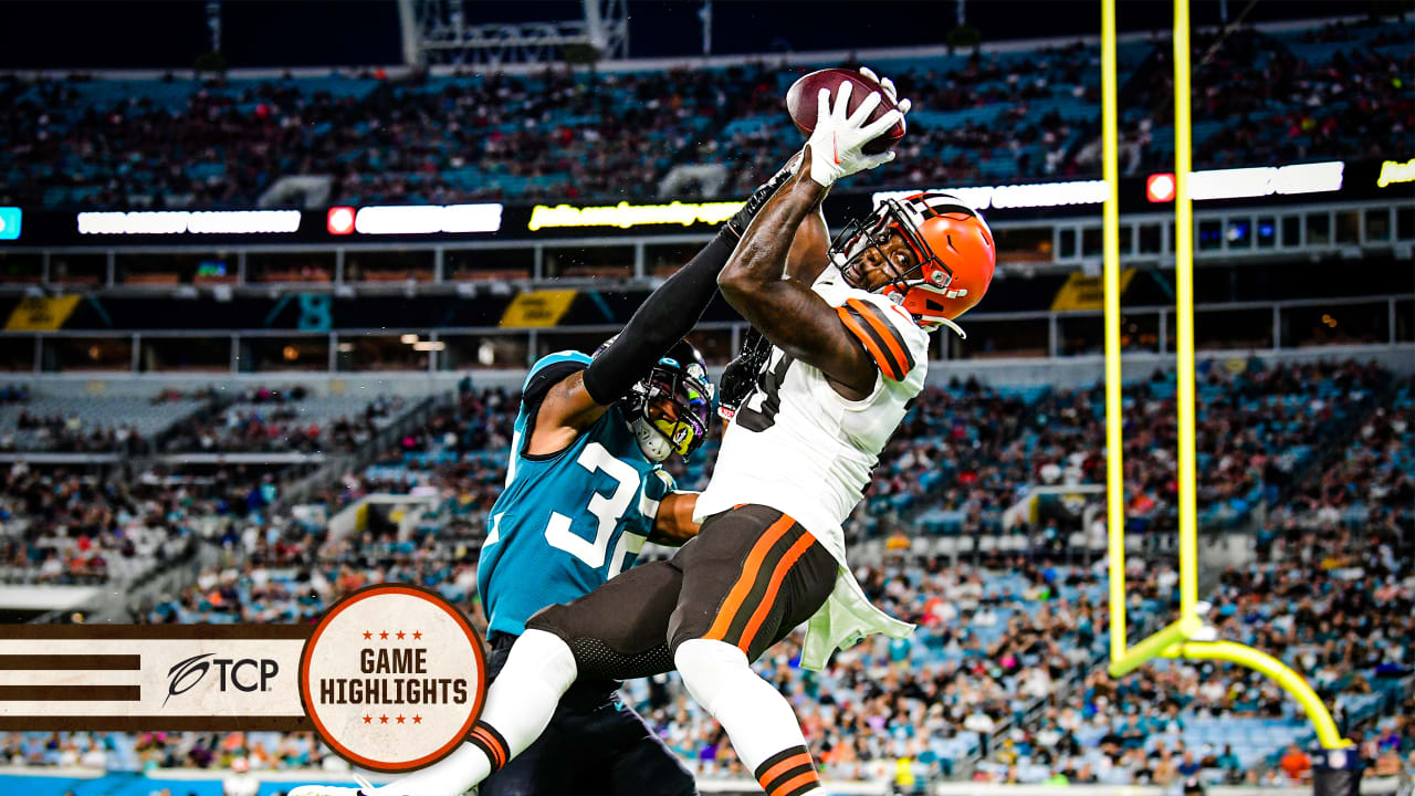 Game Highlights Browns vs. Jaguars