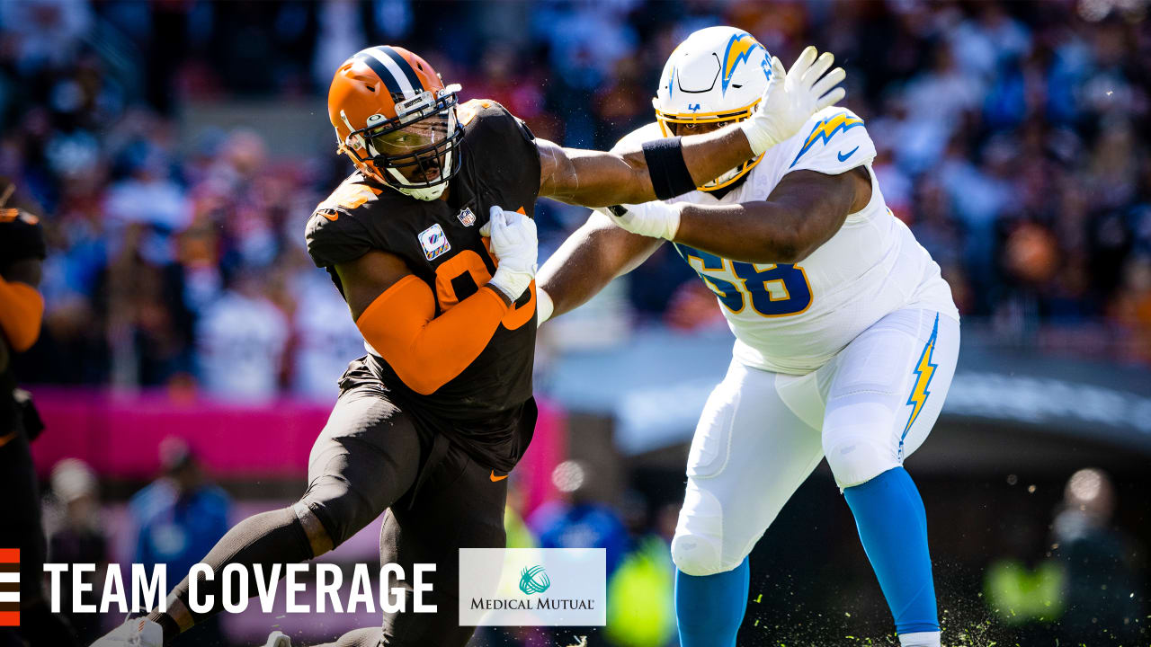 Myles Garrett, Jadeveon Clowney can't fix Browns defense vs Chargers