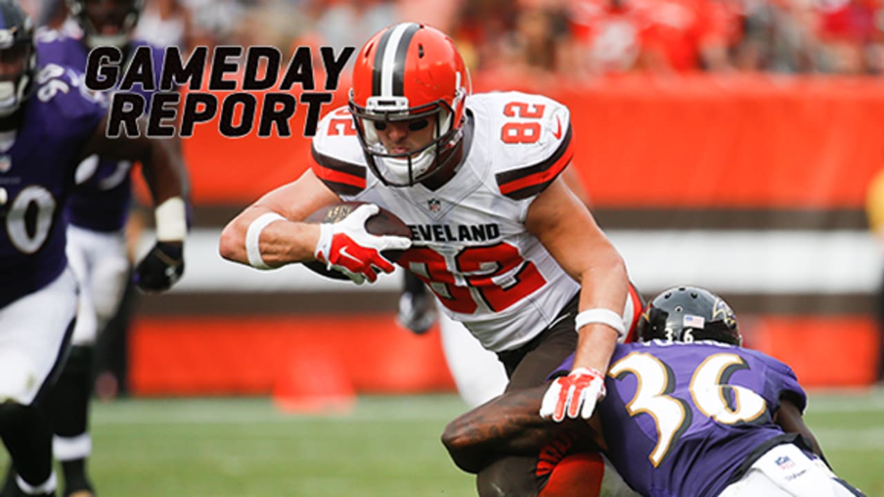 Gameday Info: Browns vs. Ravens