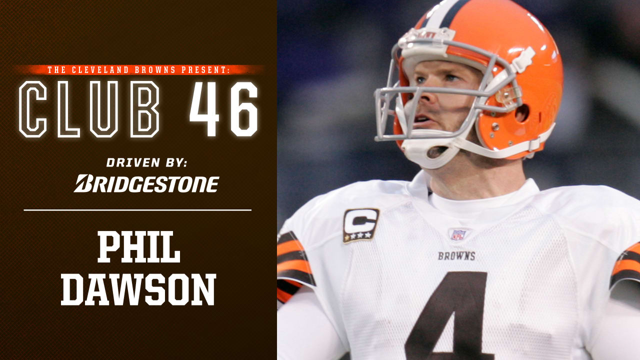 Cleveland Browns on X: Club 46: @phil_dawson_4 is LIVE! Dawson discusses  his retirement, favorite memories as a Cleveland Brown and more. Watch  & Listen »  #NFL100  / X