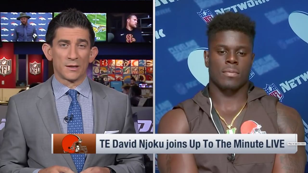 AP Source: Agent asks Browns to trade tight end David Njoku - The San Diego  Union-Tribune