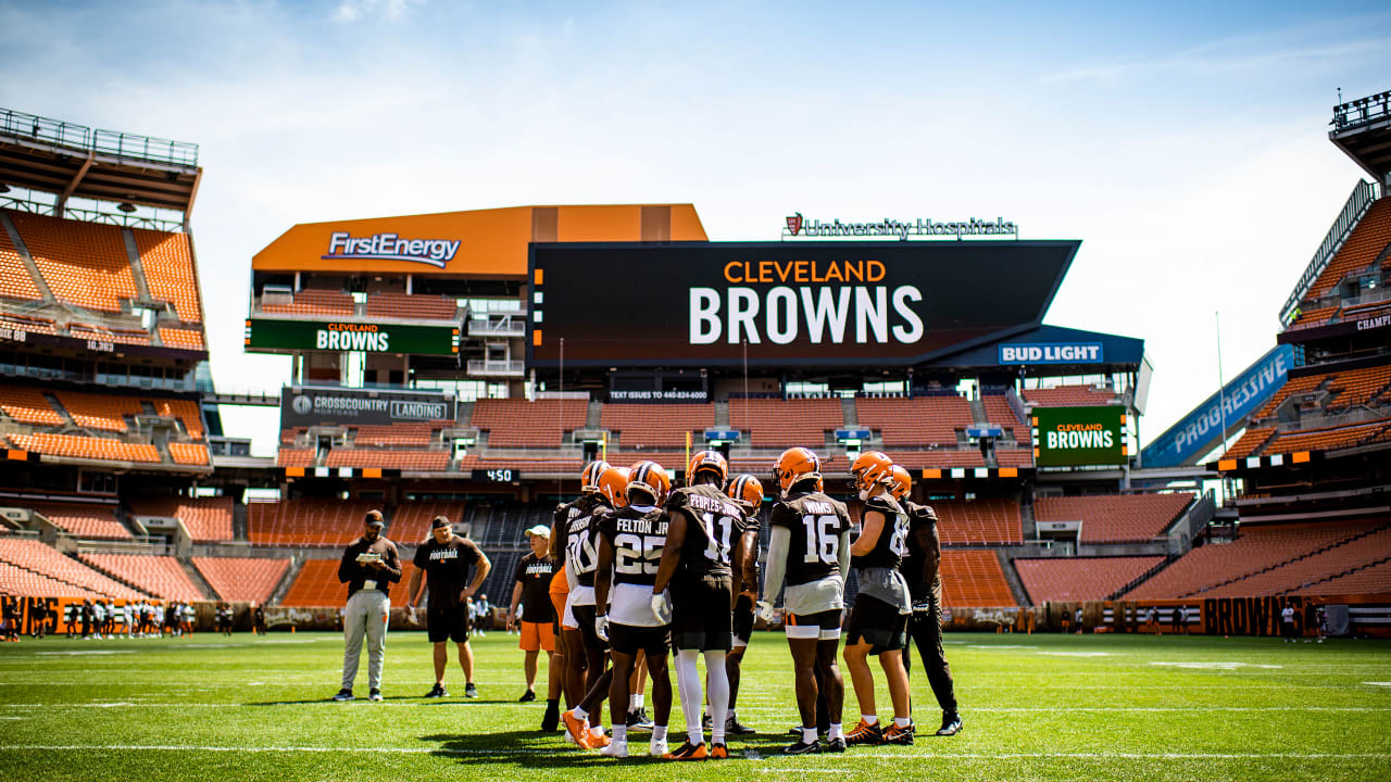 Cleveland Browns enjoy Pro Football Hall of Fame minicamp visit