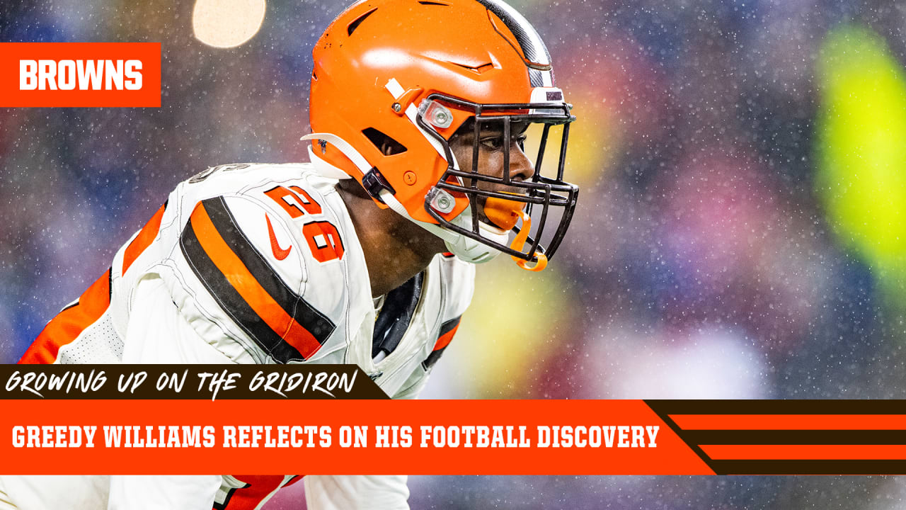 Growing up on the Gridiron Greedy Williams reflects on his football