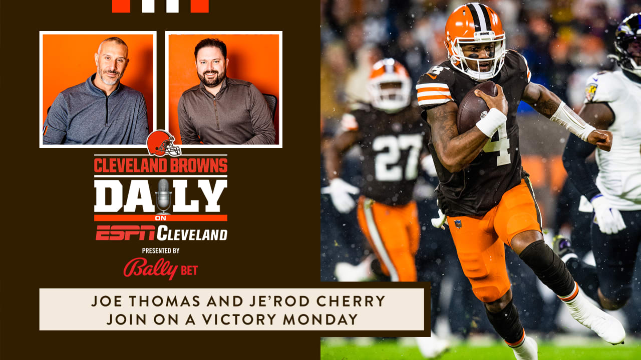 Cleveland Browns Daily – Joe Thomas and Je'Rod Cherry join on a