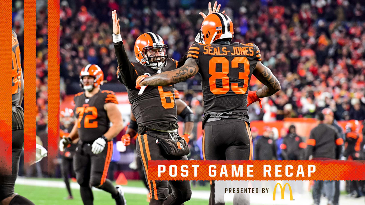 PHOTOS: Browns beat rival Steelers, 21-7