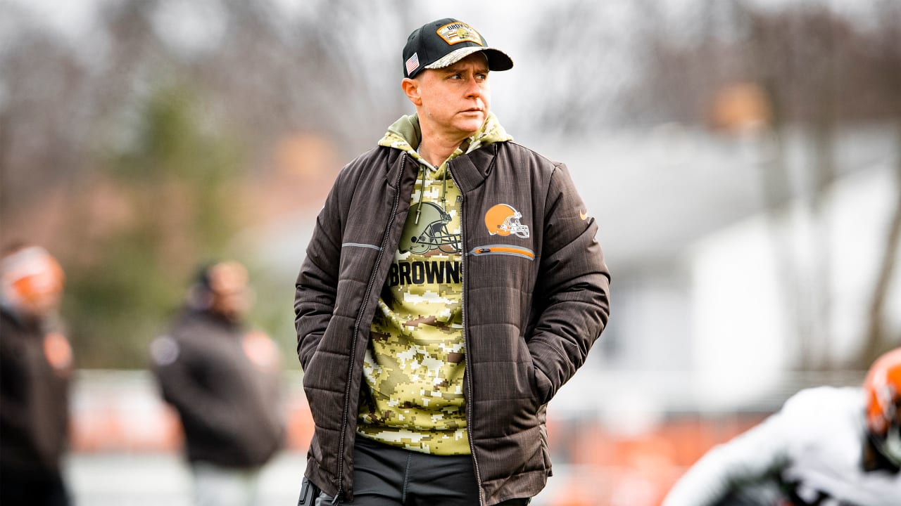 Callie Brownson, Browns assistant receivers coach, ready to 'roll