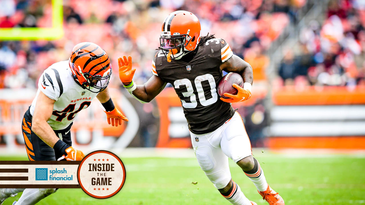 Browns place RB D'Ernest Johnson on reserve/COVID-19 list