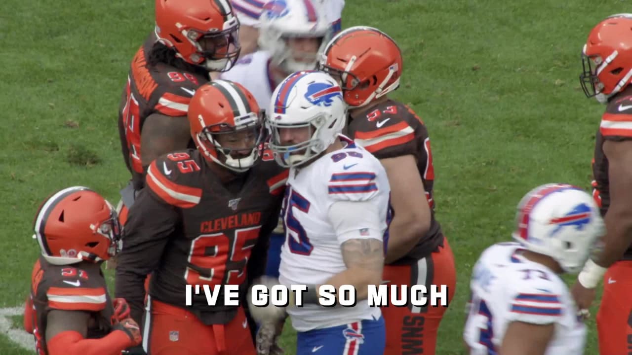 Mic d Up The Close Cleveland Browns Game Is Not Good For Defensive End