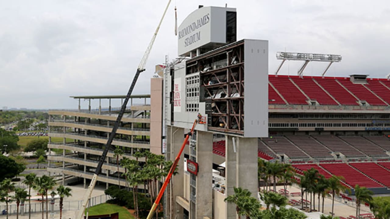 Photos: Upgrades at Raymond James Stadium