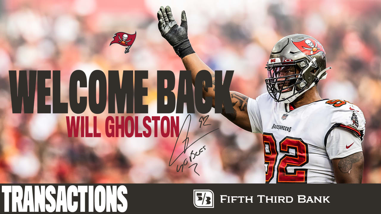 Will Gholston Re-Signs With the Bucs 