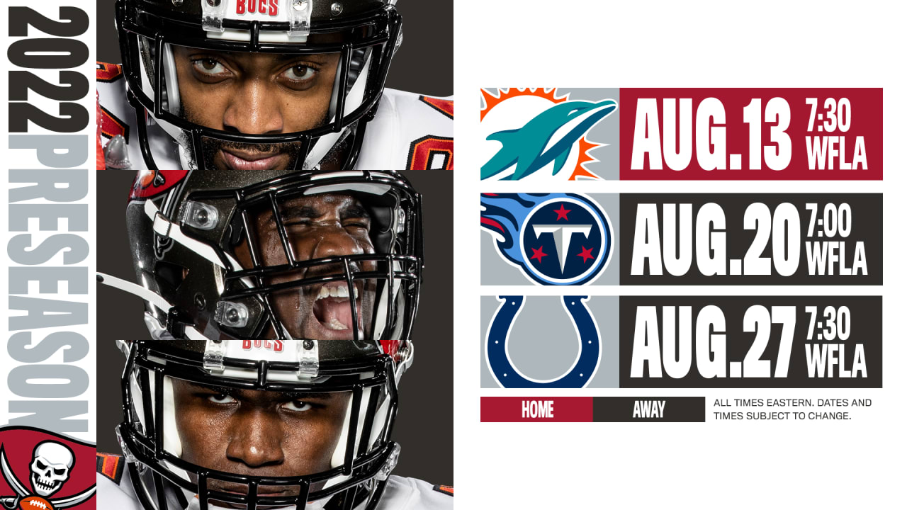 Bucs Schedule  Tampa Bay Buccaneers