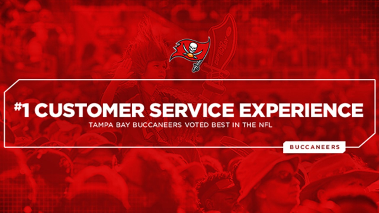 Tampa Bay Buccaneers voted No. 1 in customer service