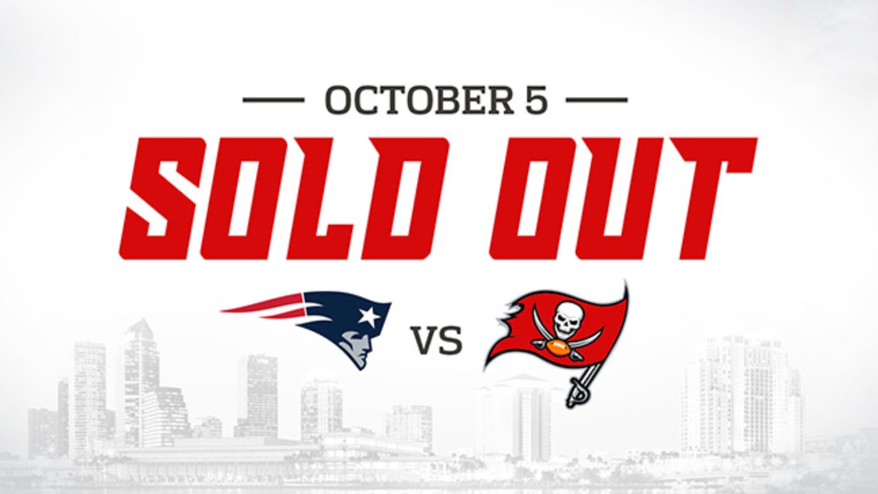 Buccaneers vs. Patriots Sold Out