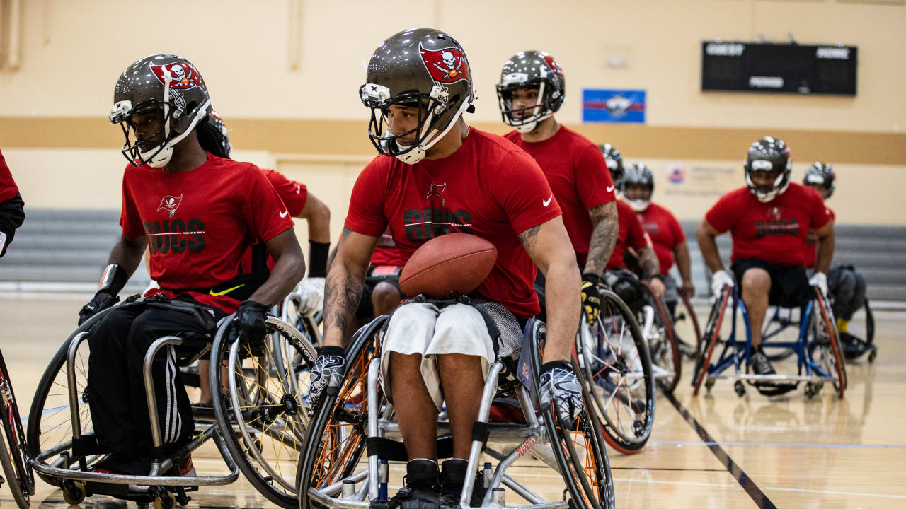 Wheelchair football tournament in Tampa