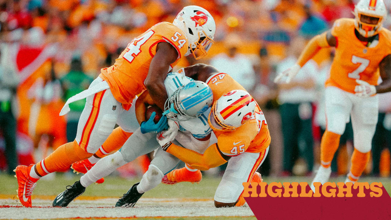 HIGHLIGHTS Buccaneers Defeated by Detroit Lions 206 Week 6