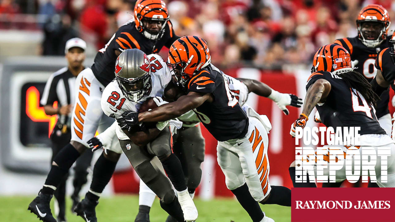 Notes and stats from the Bucs 34-23 loss to the Bengals - Bucs Nation