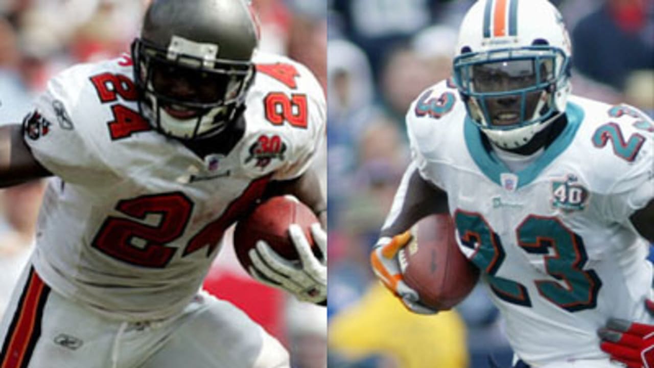 Miami Dolphins running back Ronnie Brown seen during action against