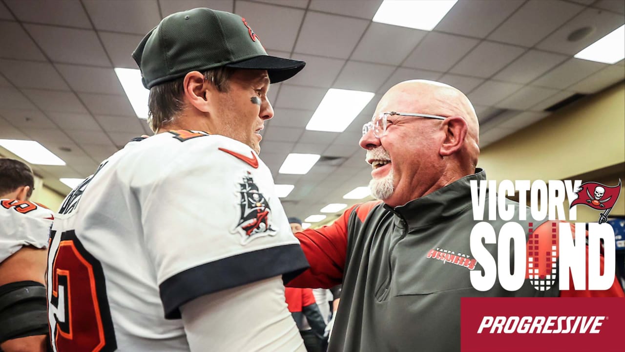 Bucs Postgame Victory Speech Following Win Over Rams