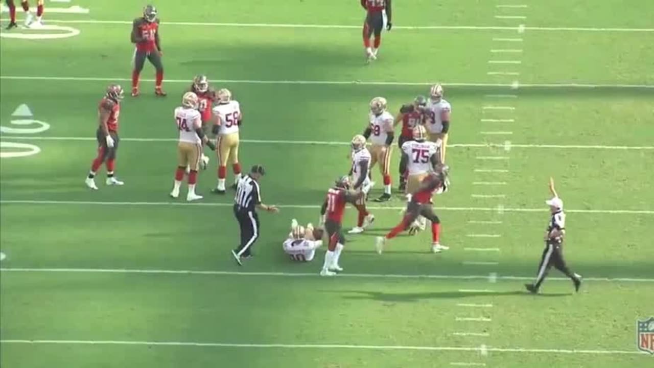 Shaq Barrett ties Warren Sapp's Bucs franchise sack record