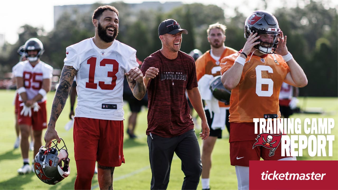 Tampa Bay Buccaneers Training Camp: Receiver & Tight End - Mike Evans, Cade  Otton & Fantasy Football 