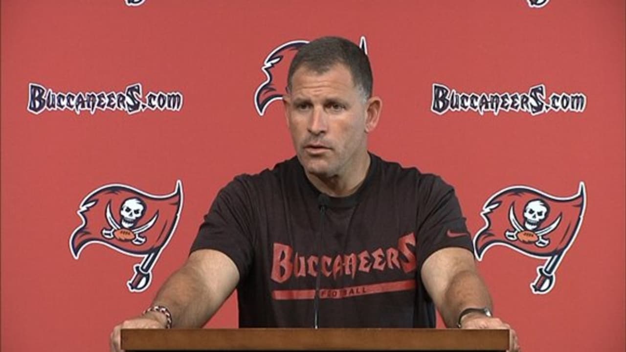 Press conference with HC Greg Schiano
