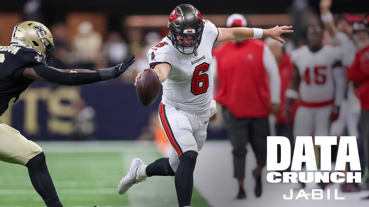 Bucs vs. Saints Data Crunch