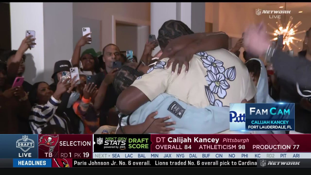 Highlight Bucs Draft Calijah Kancey with First Round Pick in 2023 Draft
