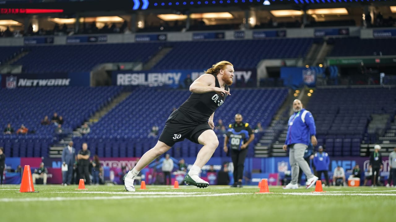 Cody Mauch's 2023 NFL Scouting Combine Workout - Draft - Tampa Bay Buccaneers