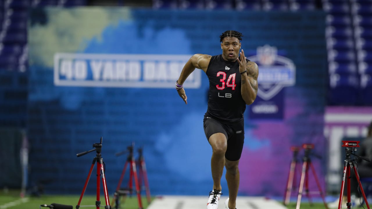 See how top DL prospects fared in 40-yard dash at NFL combine