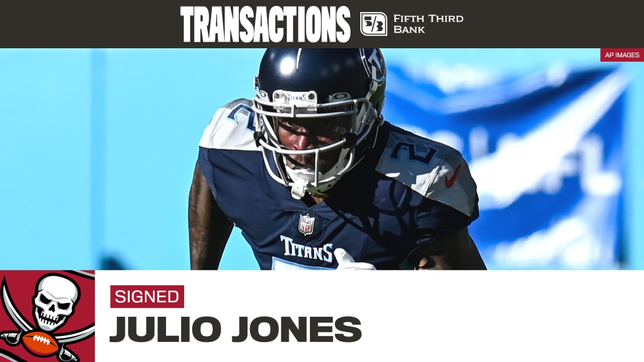 Buccaneers To Sign WR Julio Jones