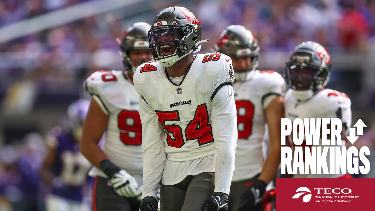 NFL Power Rankings: Buccaneers And Texans Surge