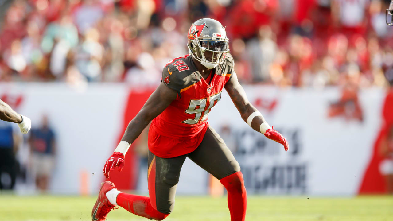 November 17, 2019: Tampa Bay Buccaneers linebacker Jason Pierre