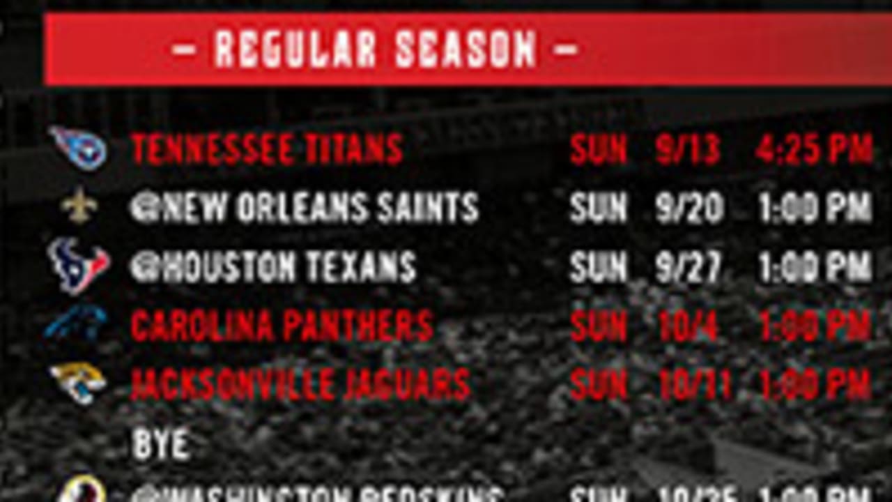 Tampa Bay Buccaneers 2015 schedule sets team up for rebound year