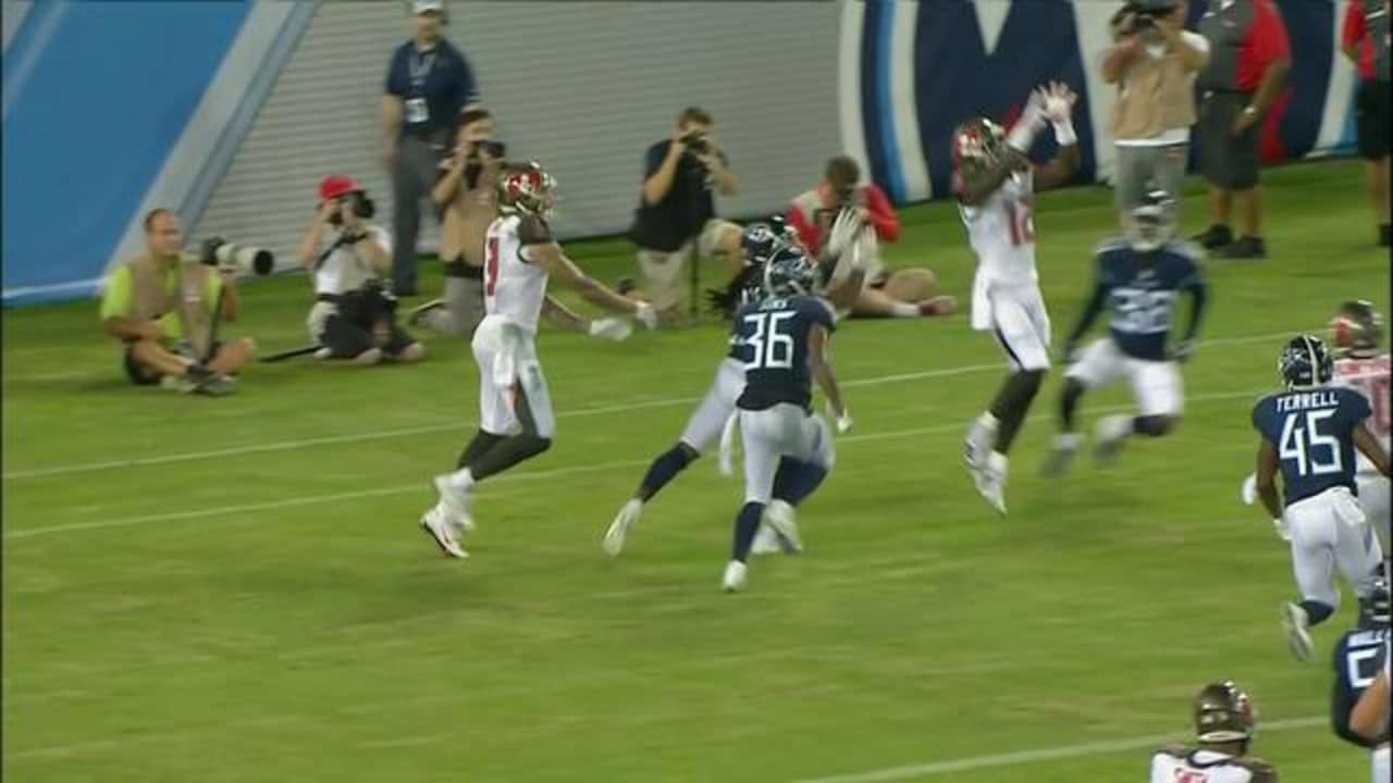 Chris Godwin Touchdown Grab | Bucs Vs. Titans Highlights