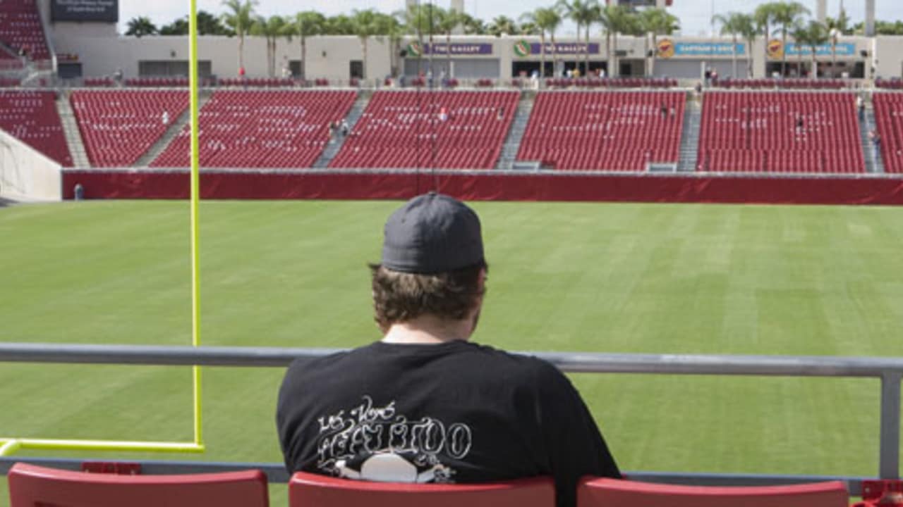 Raymond James Stadium, section 211, home of Tampa Bay Buccaneers