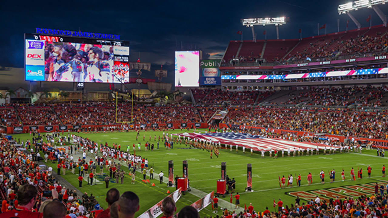 No Sunday Night Audience, But Tampa Bay Bucs and Brady Impress Afternoon TV  Watchers With 45-20 Win Over Raiders At Fan-Free Allegiant Stadium Sunday -  LVSportsBiz