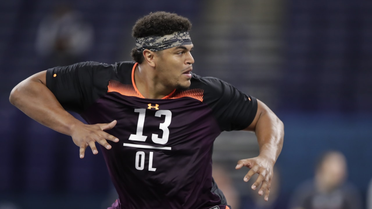 Andre Dillard, Erik McCoy, Justice Hill Highlight Key Combine Takeaways  from Day 1