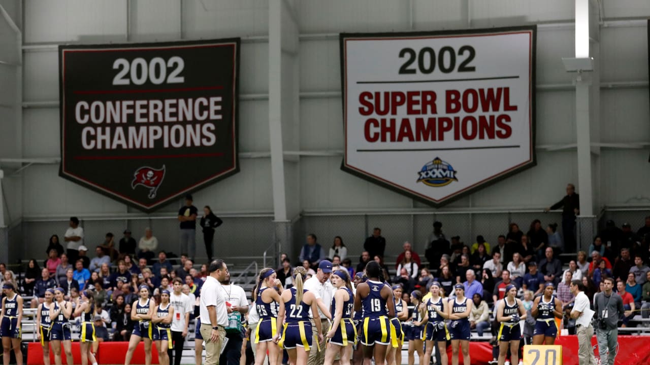 Rams and Chargers host surprise jersey unveiling for League of Champions  Girls Flag Football teams