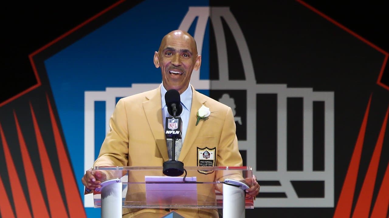 Tony Dungy's Pro Football Hall of Fame enshrinement speech