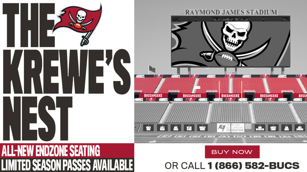 Buccaneers Announce Additional End Zone Seating in Newly Created Krewe