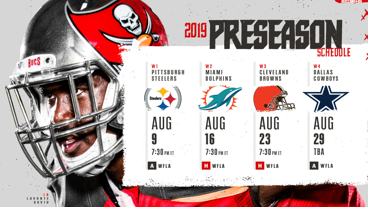 Bucs Finalize 2022 Preseason Slate