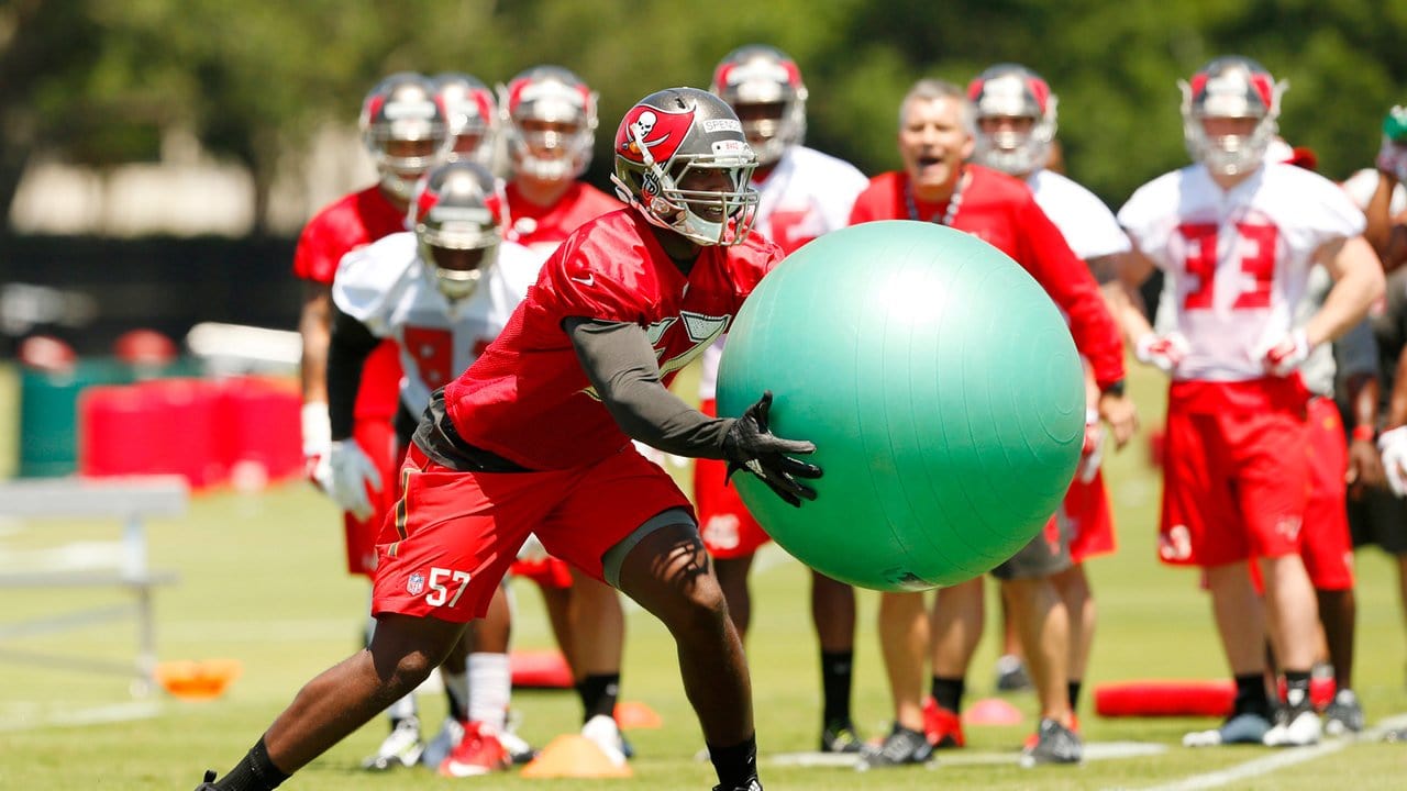 Photos Day 2 of Rookie MiniCamp