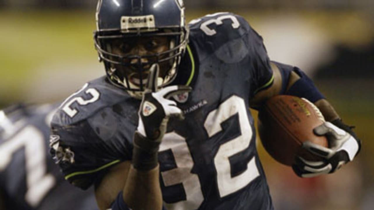 Ken Hamlin of the Seattle Seahawks carries the ball during the